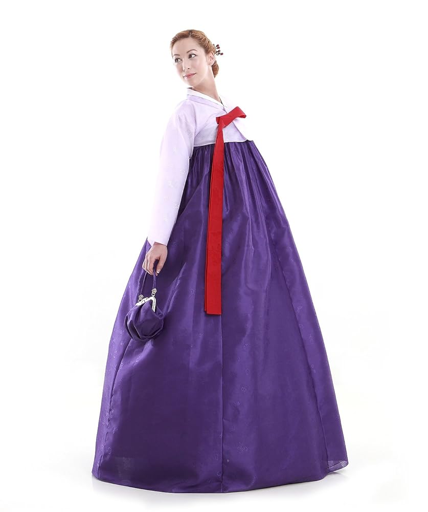 韓国民族衣装韓服パーティー限定1着パープル Amazon | [Hanbok] 韓国の民族衣装 チマチョゴリ バイオレット